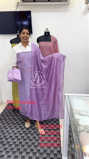 LiliDesigns on Instagram: "🚨Offer Sale Alert!🚨 unstitched suits 599+ free shipping The ultimate shopping experience is here! 🛍️Get ready for unbelievable offers at LILIDESIGNS KOCHI, the premium multi-brand boutique in town! 💥 Website Lilidesigns.in Unbeatable Discounts Exclusive Weekend Deals 📞 Contact:8075196511,9072196511,8921266378,9544153511 📍 Location: Kadavanthra, Kochi - Metro Pillar 783, DD Milestone Building, Basement Elevate your style with the latest fashion trends ✨, only at @
