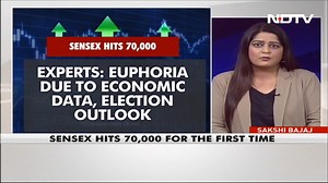 The markets hit another record high today, with the Sensex crossing the 70,000 mark for the first time. NDTV's Sakshi Bajaj brings us all the highlights and what experts say about the road ahead for India's stock markets. | NDTV | Facebook