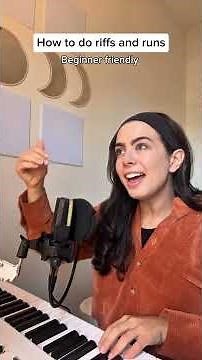 How to do riffs and runs| Beginner Friendly