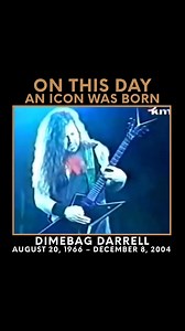 48K views · 2.3K reactions | The late, great Dimebag Darrell was born on this day in 1966. RIP. | REVOLVER Magazine | Facebook