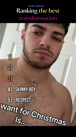 Ranking the best transformation #shorts #transformation