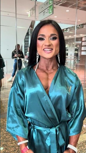 Kristina Zafirova - pre show FIBO Champs 2026 #figurepro