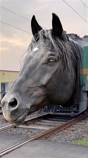 Dangerous, new black horse, Jangipur express #train #shorts ￼