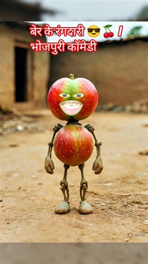 बेर के रंगदारी 😎🍒 | भोजपुरी कॉमेडी#funny #thetharpuns #aalupyajjoke #comedy