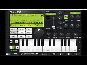 How To Create a Drill 808 Preset on Caustic 3
