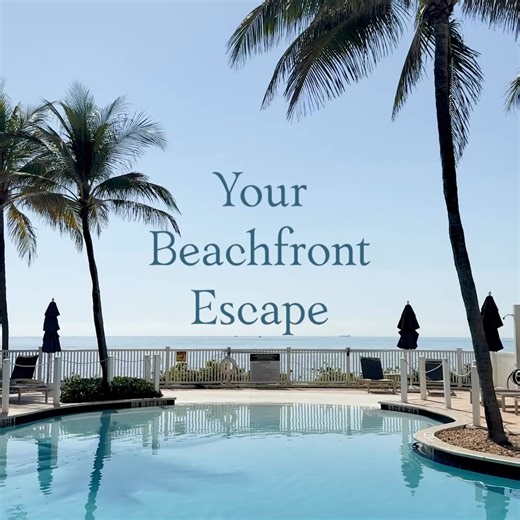 Drift along Fort Lauderdale’s only lazy river surrounded by sunshine and swaying palms. Let the water set the pace for a perfect day. | Pelican Grand Beach Resort