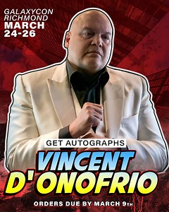 6K views · 407 reactions | Get autographs from Vincent D'Onofrio!...
