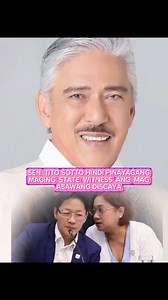 53K views · 891 reactions | Senator Tito Sotto tumangging isa ilalim sa state witness protection program ang mag asawang Curlee Discaya at Sarah Discaya #SarahDiscaya #TitoSotto #FloodControlProjects #floodcontrolcorruption | Venielyn B. Rahman 2.0 | Facebook