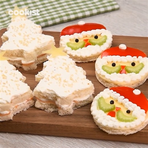 35K views · 419 reactions | We've got 3 ideas to make super easy Christmas-themed appetizers! Try them all  | Cookist Wow | Facebook