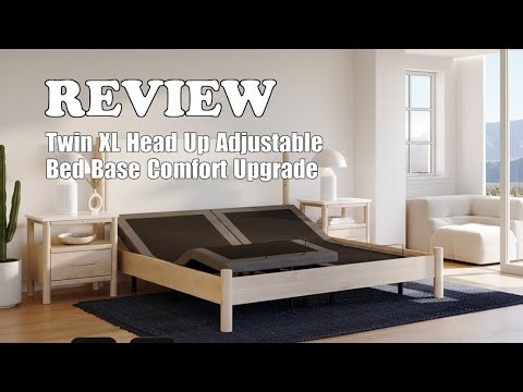 Classic Brands Head Up Only Adjustable Bed Base Review: Twin XL 2025