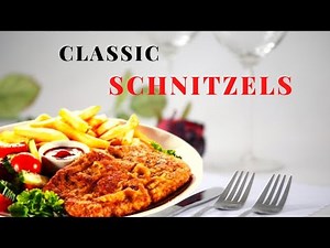 Crispy Pork Schnitzels - Classic Way to Cook Minced Meat Schnitzels