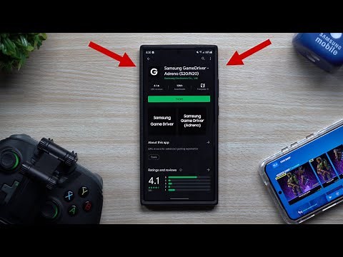 Samsung GameDriver Adreno - Improve & Update Your Graphics Experience
