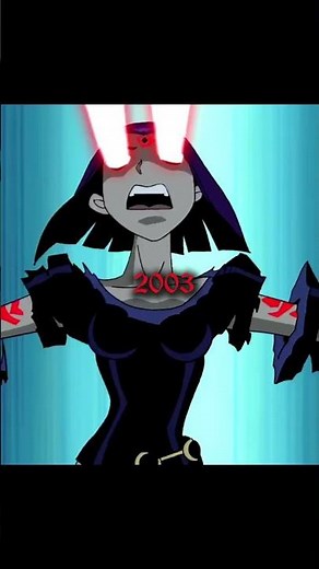 The Evolution of Evil – Raven 2003 vs 2025 Power Comparison 💀 #TeenTitans #RavenEdit #DC