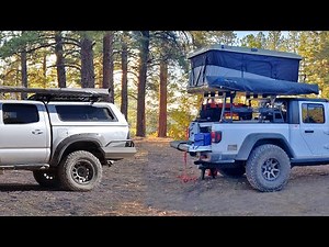Rooftop Tent VS. Truck Topper Camper - PRO's & CON's