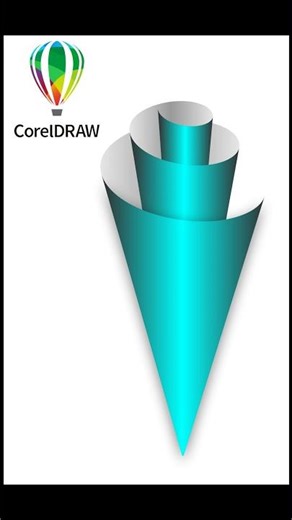 This 3D Shape in CorelDRAW Will Blow Your Mind 🤯 | Satisfying Design 🔥 coreldraw tutorial |