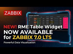 Unlock Powerful Dynamic Tables in Zabbix 7.0 with this Custom Widget - [Sub EN] #zabbix