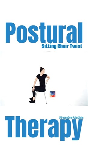 51 reactions · 11 shares | It’s time for some postural therapy! Sitting Chair Twist. #drreese #posturaltherapy #posture #alignment #chairtwist | Dr. Reese | Facebook