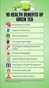 10 Health Benefits of Green Tea