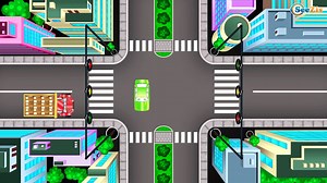 Emergency Car - The Ambulance helps The Truck in the City of Cars | Cartoons for kids Episode 18