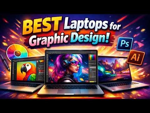 Top 10 Powerful Laptops for Graphic Design & Video Editing
