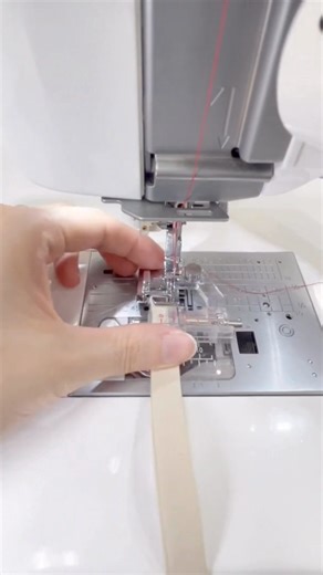 9K views · 102 reactions | Have you seen what our Taping Guide Foot can do? Use this foot for attaching tape to the edge of fabrics. Adjust the needle drop position with the thumb screw. Guide the fabric with the left hand and tape with the right hand. For more information about this foot, follow the link in bio! https://janome.pulse.ly/kegd9yesy1 | Janome Sewing Machines | Facebook