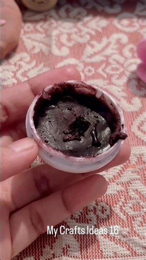 Making Rose Petals Lip Balm at Home 💗 | DIY Beauty #diy #shorts