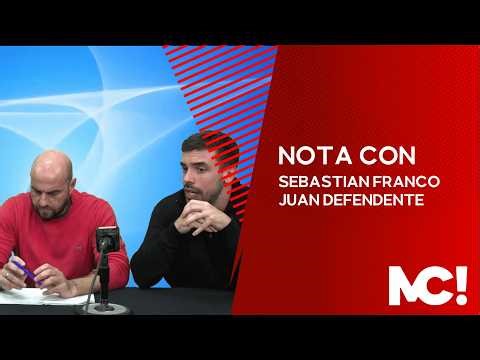 Nota con Sebastian Franco y Juan Defendente