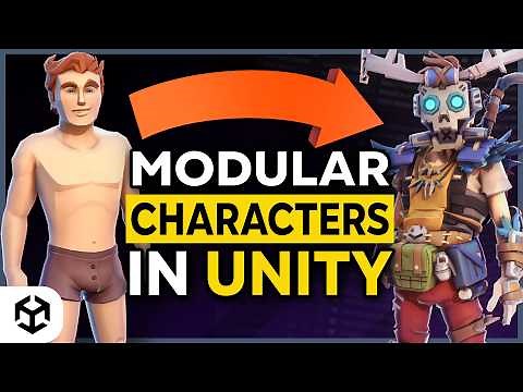 Create modular characters using Sidekick Character Creator for Unity (Tutorial) by #SyntyStudios
