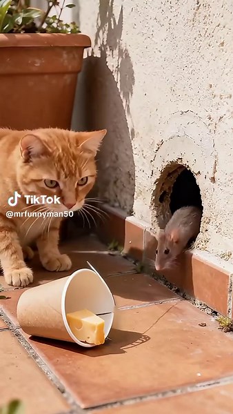 Funny Cat Prank with Mouse: A Hilarious Moment