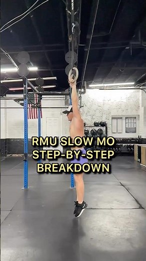 SLOW MO STEP BY STEP | Kipping Ring Muscle Up #muscleup