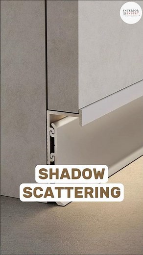 How to install skirting in home #interiordesign #shorts ￼