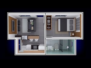 SMALL AND SIMPLE KITNET (YIELD UP TO 30 THOUSAND PER MONTH)