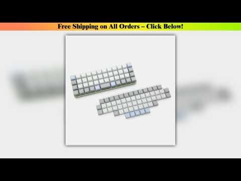 XDA DSA Blank PBT Keycaps Suitable For Ortholinear Layout MX Keyboard XD75 ID75 Planck Preonic