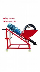 Mortar Cement Spray Hopper Gun Wall Cement Spray Plaster Machine Cement Mortar Spraying Machine