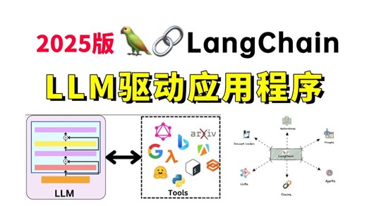 【爆肝制作！零基础玩转LangChain】从入门到精通9大实战案例速通！聊天机器人、Agent、 api交互等LangChain主要用例轻松上手！