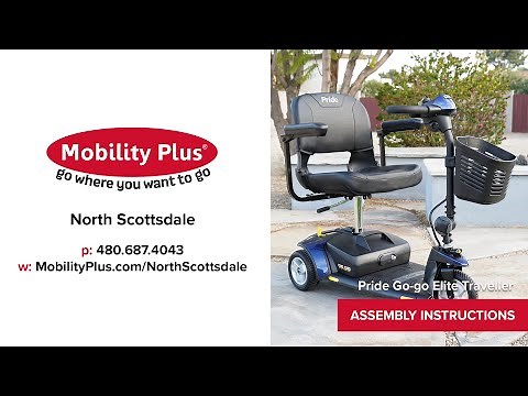 Pride GoGo Elite Traveller 3-Wheel - Easy Instructions for Assembly & Disassembly