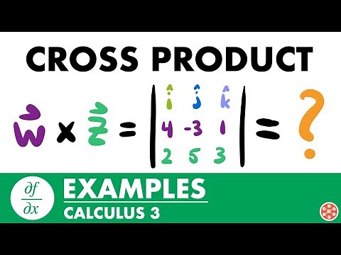 Cross Product Examples | Calculus 3 - JK Math