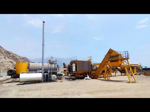 120 Ton Mobile Continuous Asphalt Plant: One-Click Deployment from Factory to Construction Site