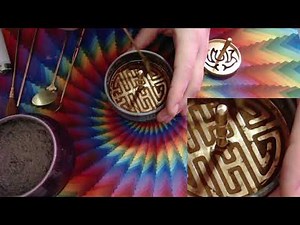 Preparing and burning powdered Agarwood incense