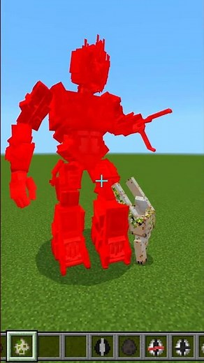 New Transformers addon in Minecraft Bedrock