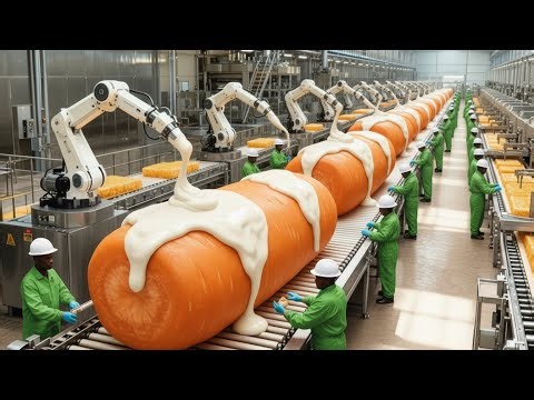 Inside a Billion-Dollar Baby Carrot Factory: From Muddy Fields to School Lunch (The Whole Process)