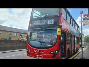 Journey on the London Bus Route 102 | HV66, LJ62BCU | Gemini 2 B5LH | Arriva London