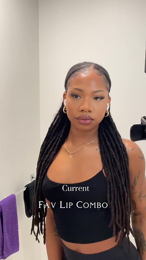 Gorgeous Lip Combos for Women with Locs
