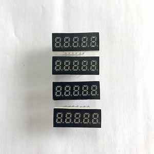 [Hot Item] Full Color Customized 7 Segment Numeric LED Display with 5 Digits