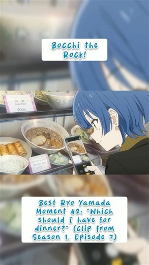 Best Ryo Yamada (CV: 水野 朔) moments in 57 seconds - "Bocchi the Rock!" | YouTube Shorts