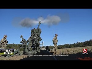 Russia Launches Spring Offensive In Eastern Ukraine