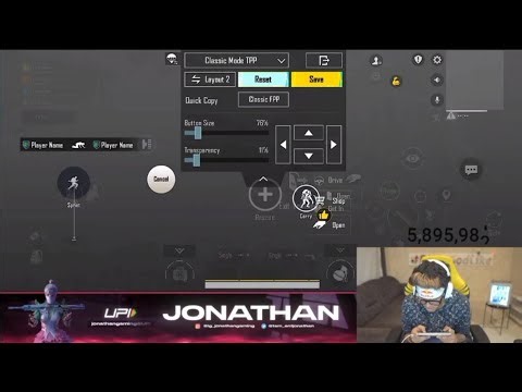🇮🇳Jonathan Gaming Control Code letest || Jonathan Control Code & Sensitivity Code Reveal || #bgmi