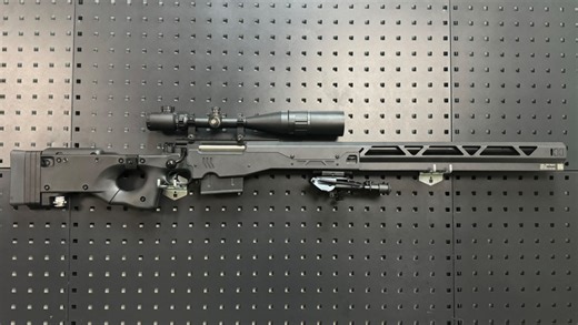 【黑色-AWM 全金属钢制拉栓】 金属24倍镜 金属枪管 金属内管 金属消音 金属红外 金属上下导轨 金属堵头 全金属支架 金属扳机 金属拉栓尾顶保险