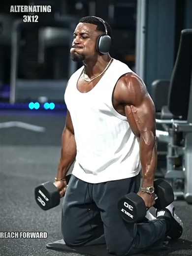 DUMBBELL FRONT RAISE WORKOUT🥵💯