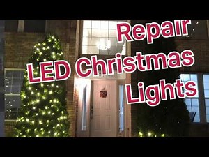 How to fix and repair Christmas mini lights and LEDs like a professional